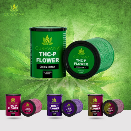 Curevana THC-P Flower 14gm/2000mg/jar